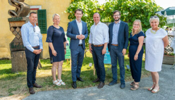 Bundeskanzler, Landeshauptmann und die ganze Steiermark zu Gast beim Weinhof Seyfried